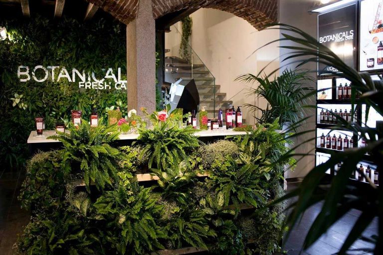 Botanicals Fresh Care Pop-Up Store Opening Milano - Event Design