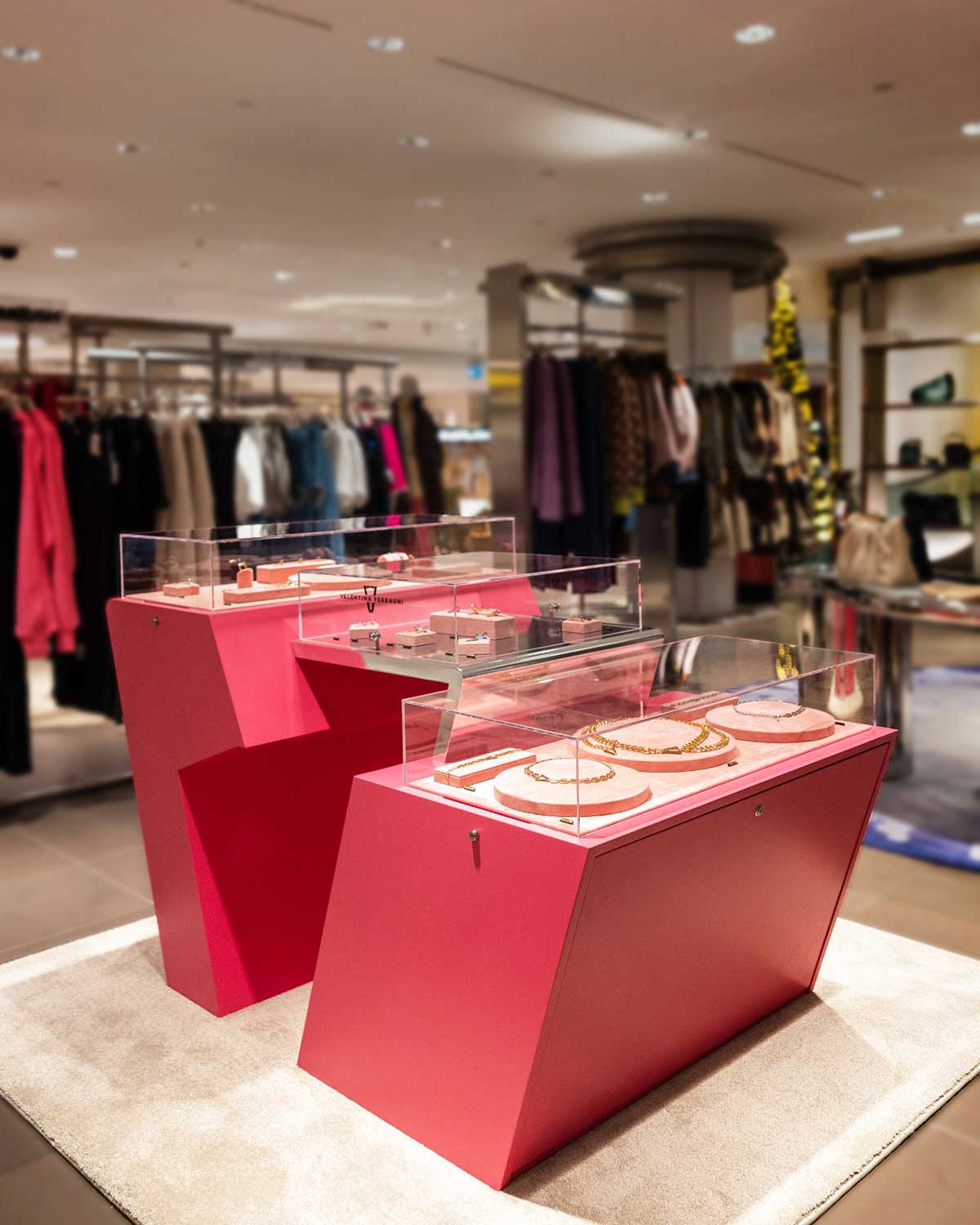 Valentina Ferragni Pop Up Store Rinascente Milano - Interior Design